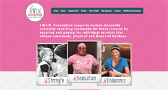 Desktop Screenshot of iwinfoundation.org